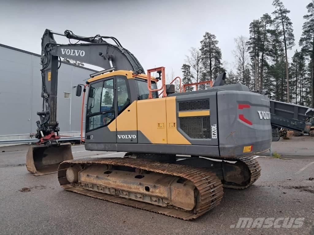 Volvo EC 220 EL Pásová rýpadla