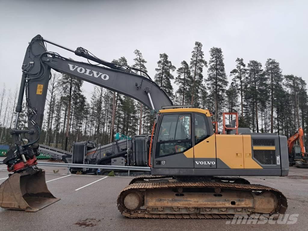 Volvo EC 220 EL Pásová rýpadla