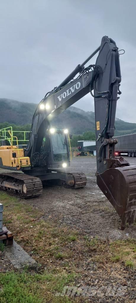 Volvo EC 220 DL Pásová rýpadla
