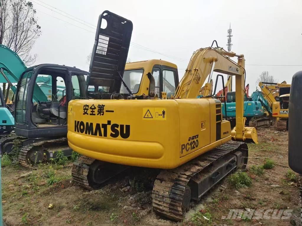 Komatsu PC 120 Pásová rýpadla