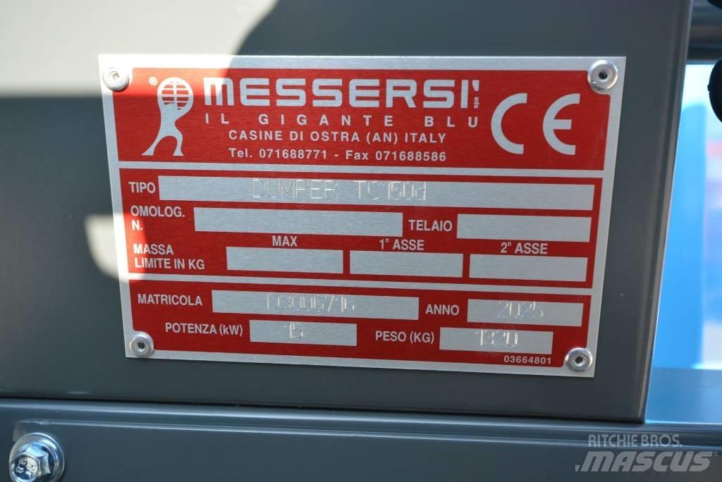 Messersi TC 150 D Vyklápěcí dempry