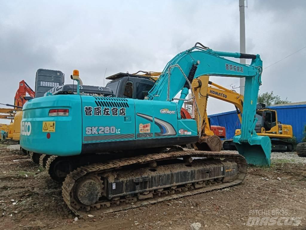 Kobelco SK260 Pásová rýpadla