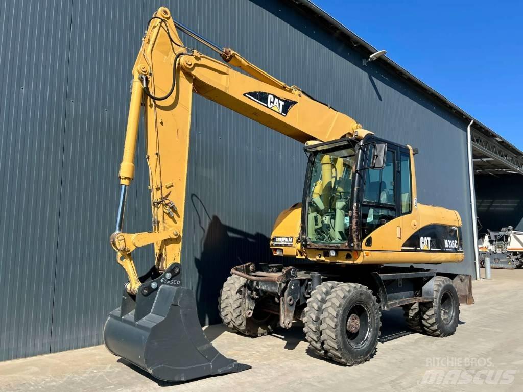 CAT M316C Kolová rýpadla