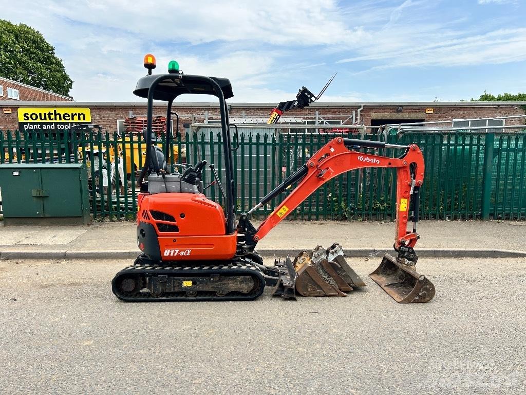 Kubota U 17-3 Mini rýpadla < 7t