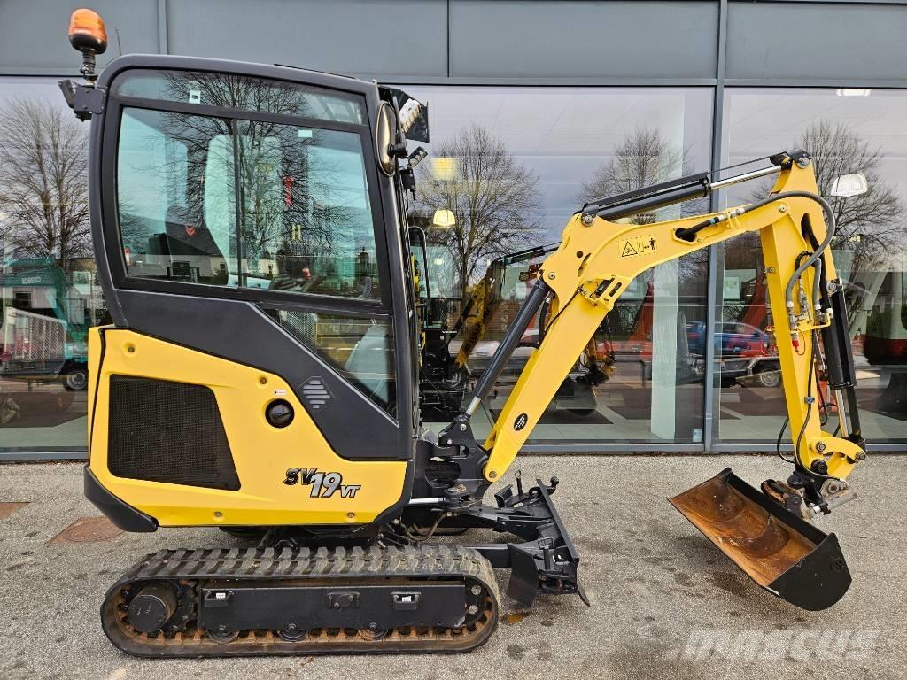 Yanmar SV 19 VT Mini rýpadla < 7t