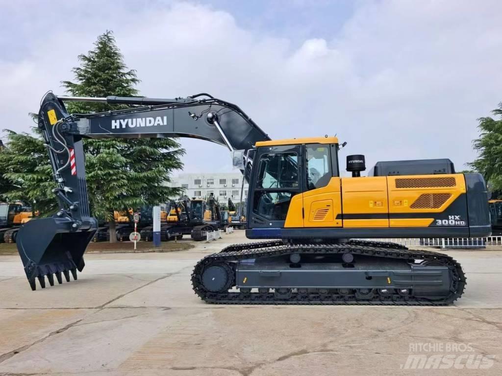 Hyundai HX300HD Pásová rýpadla