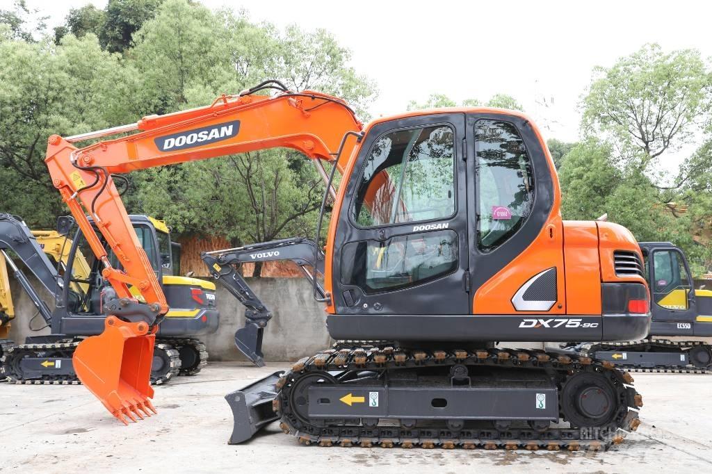 Doosan DX 75-9 C Mini rýpadla < 7t