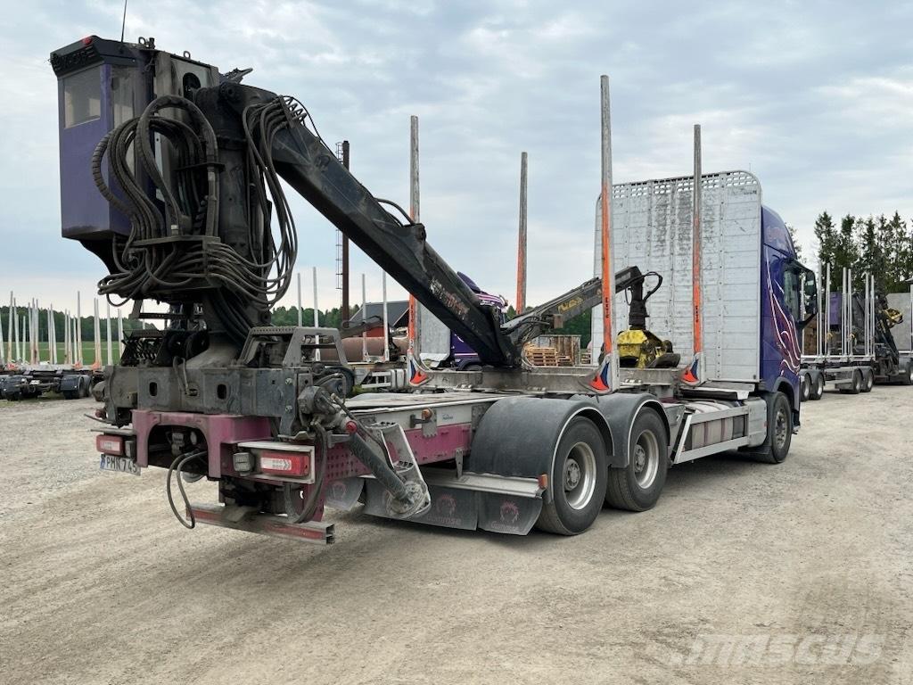 Volvo Fh 550 6x4 Vozy na přepravu kmenů