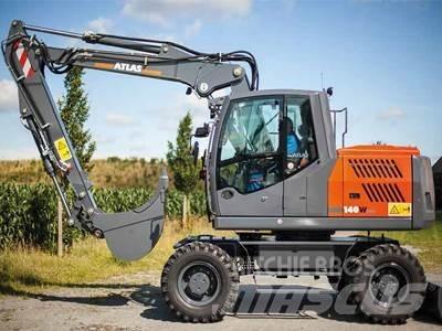 Atlas 140W Kolová rýpadla
