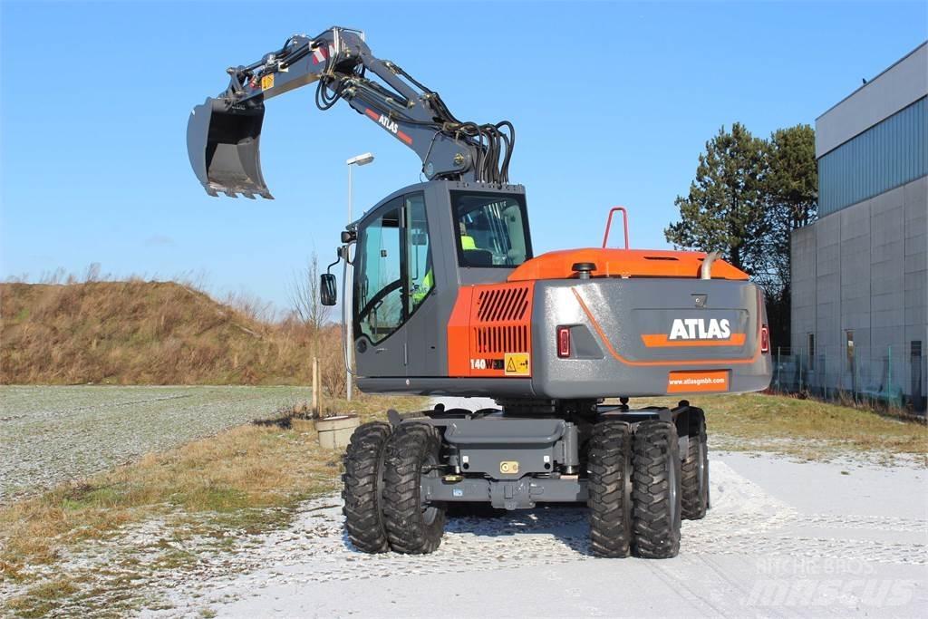 Atlas 140W Kolová rýpadla
