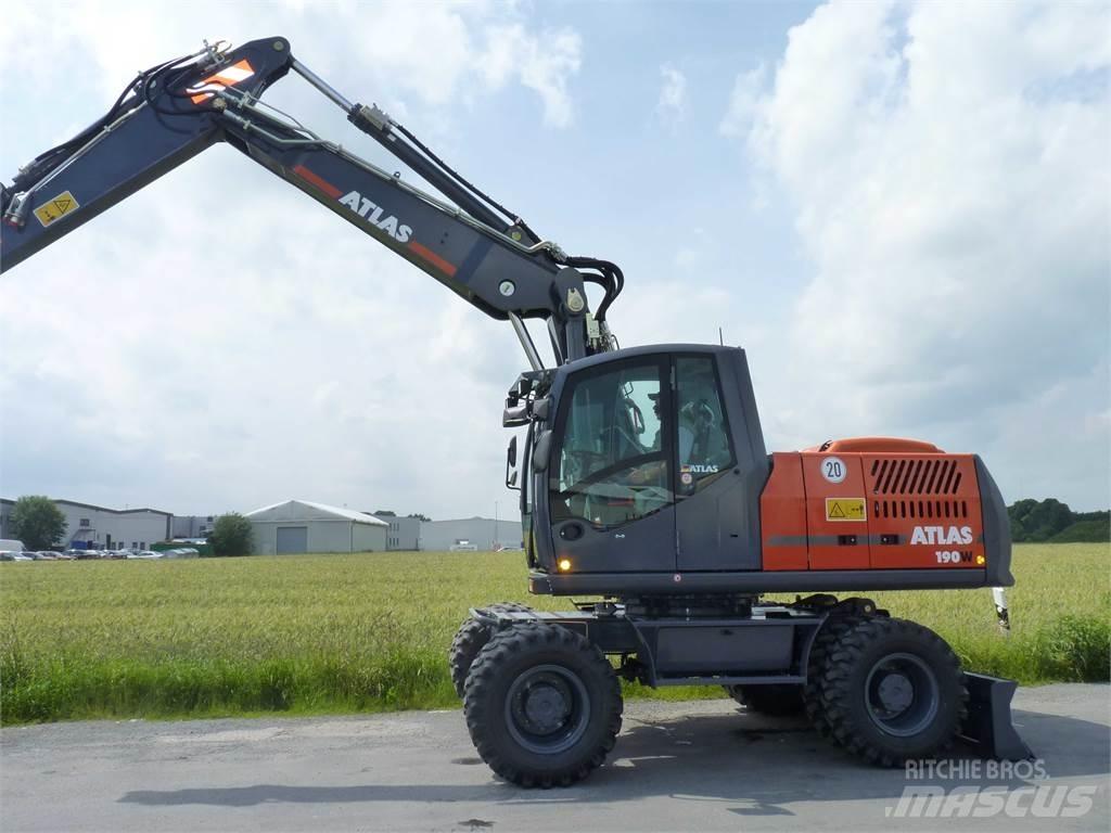 Atlas 190W Stage V Kolová rýpadla