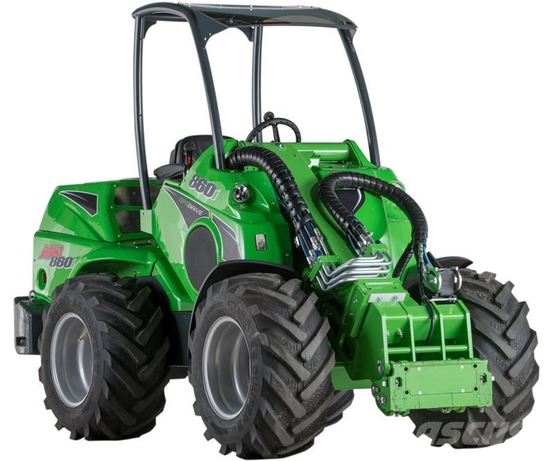 Avant 860i Kolové nakladače