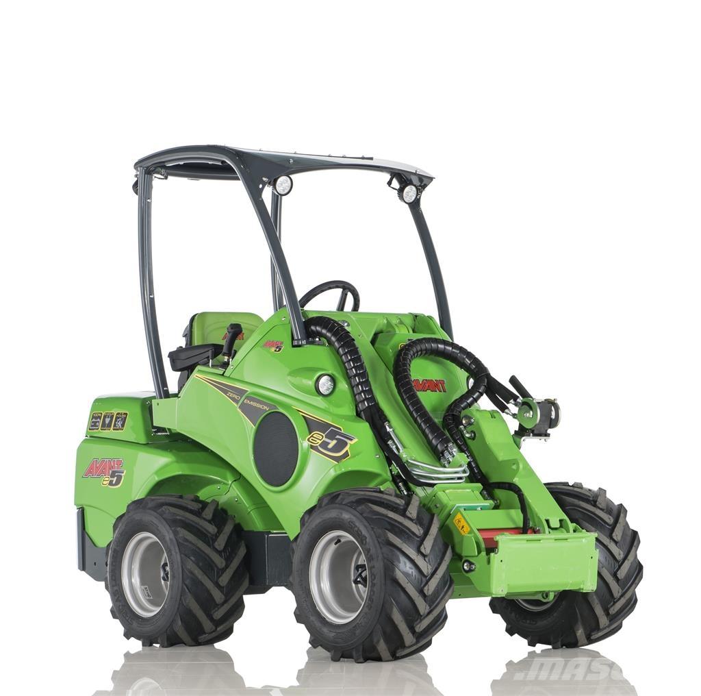 Avant e527 Kolové nakladače