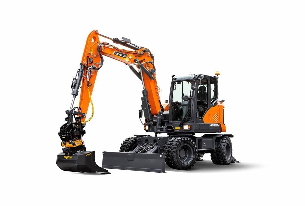 Develon DX100W-7 Kolová rýpadla