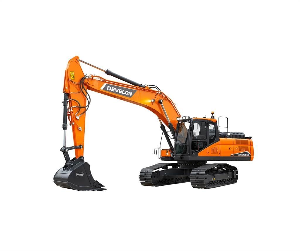 Develon DX255LC-7 Pásová rýpadla