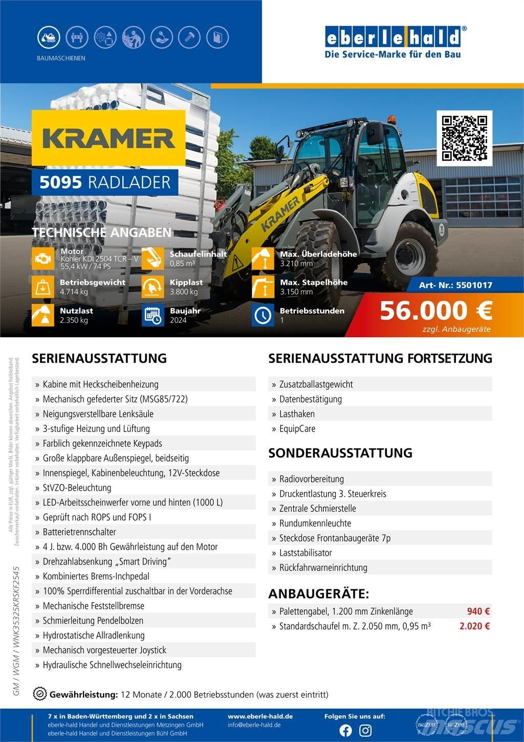 Kramer 5095 Kolové nakladače