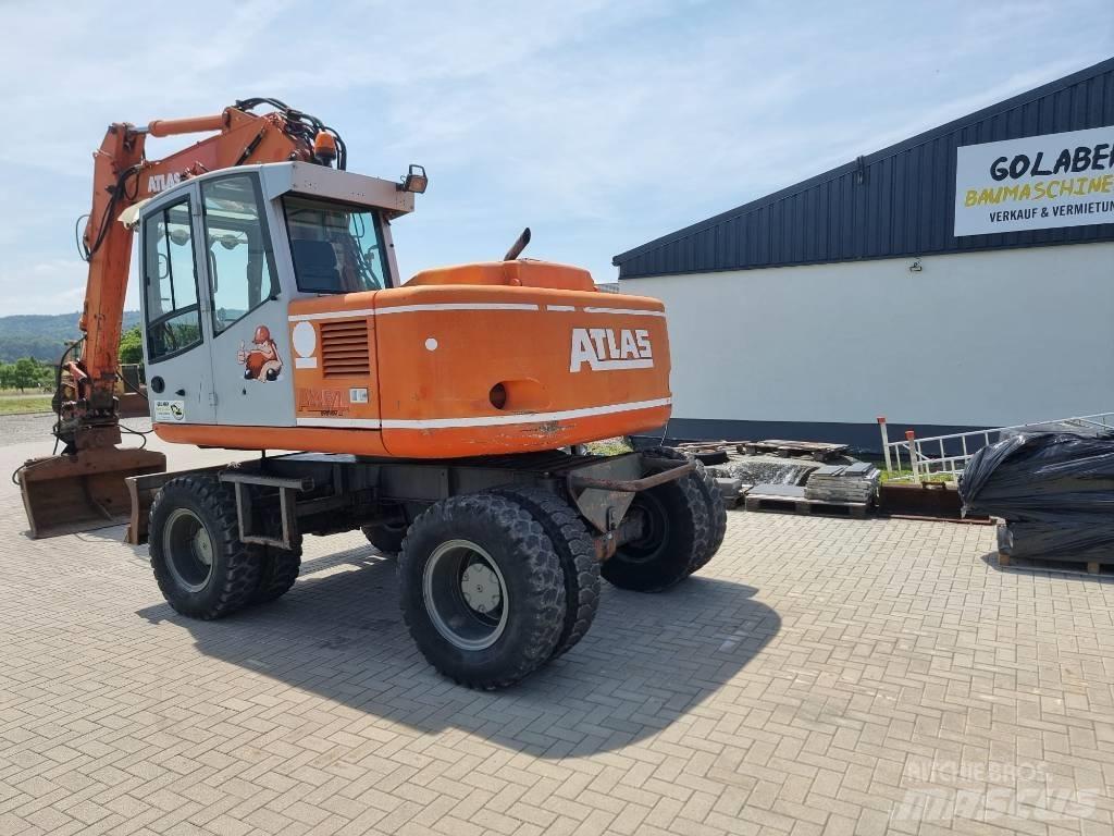 Atlas 1204 Kolová rýpadla