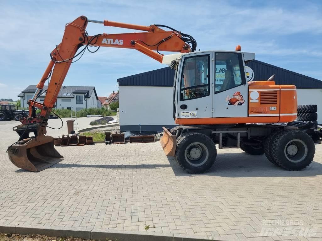 Atlas 1204 Kolová rýpadla