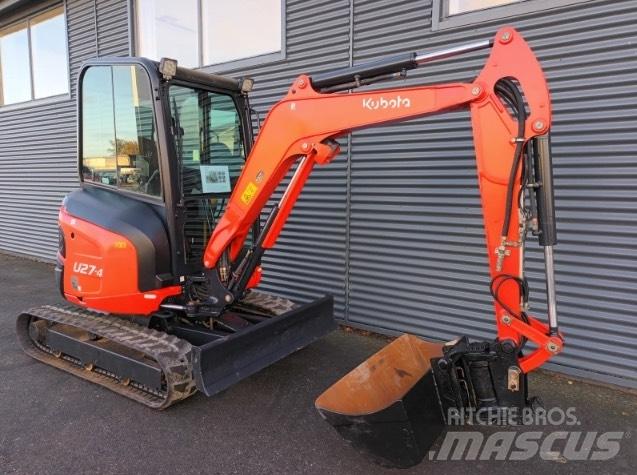 Kubota u27-4 Mini rýpadla < 7t
