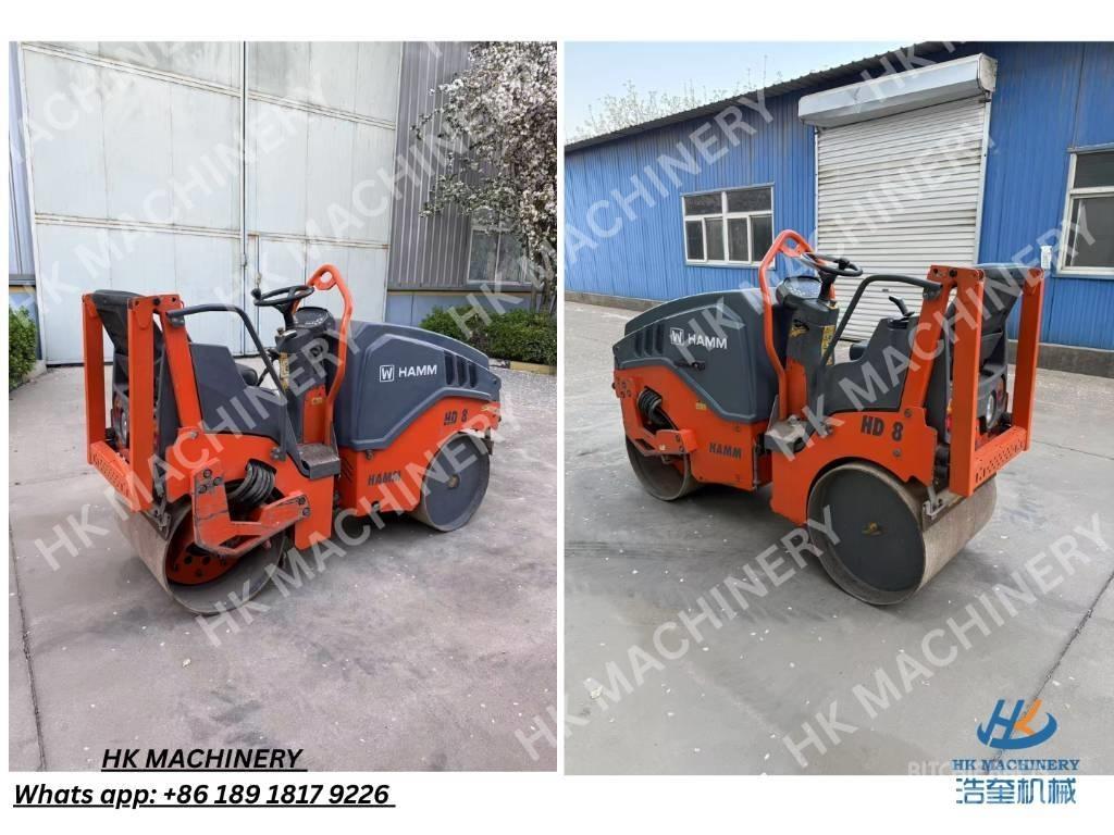 Hamm HD8VV Tandemové válce