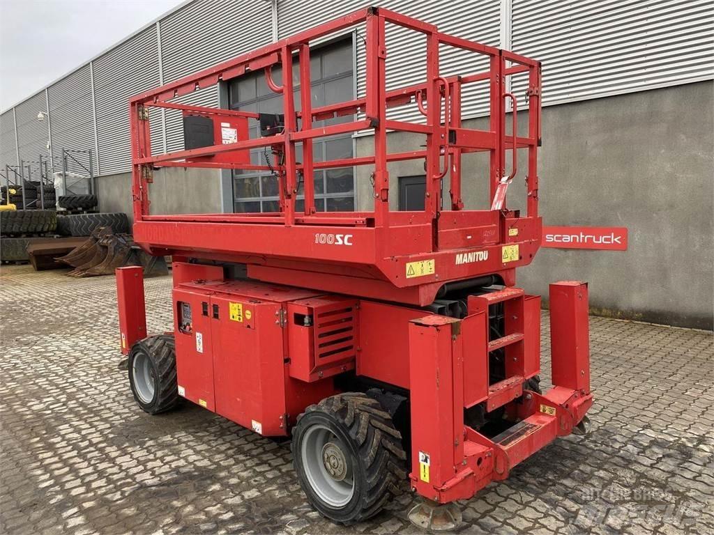 Manitou 100SC Nůžková zvedací plošina