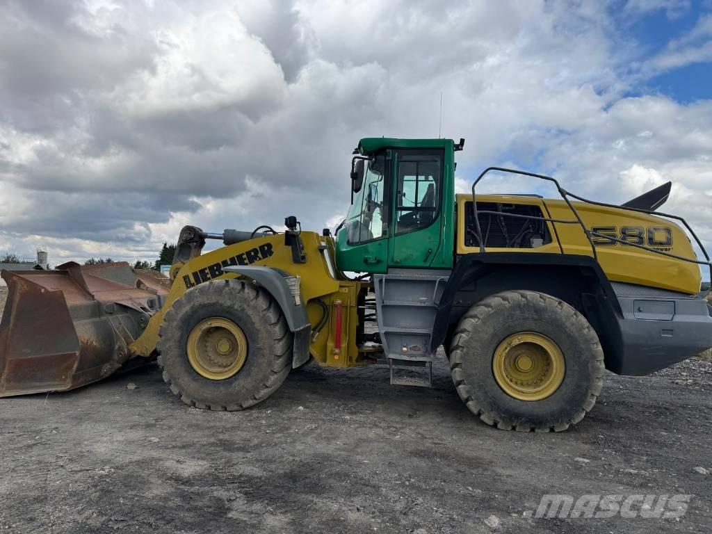 Liebherr 580 Kolové nakladače