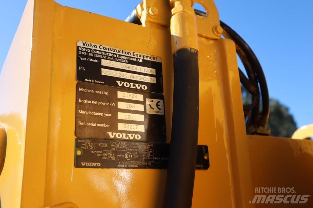 Volvo L120G Kolové nakladače