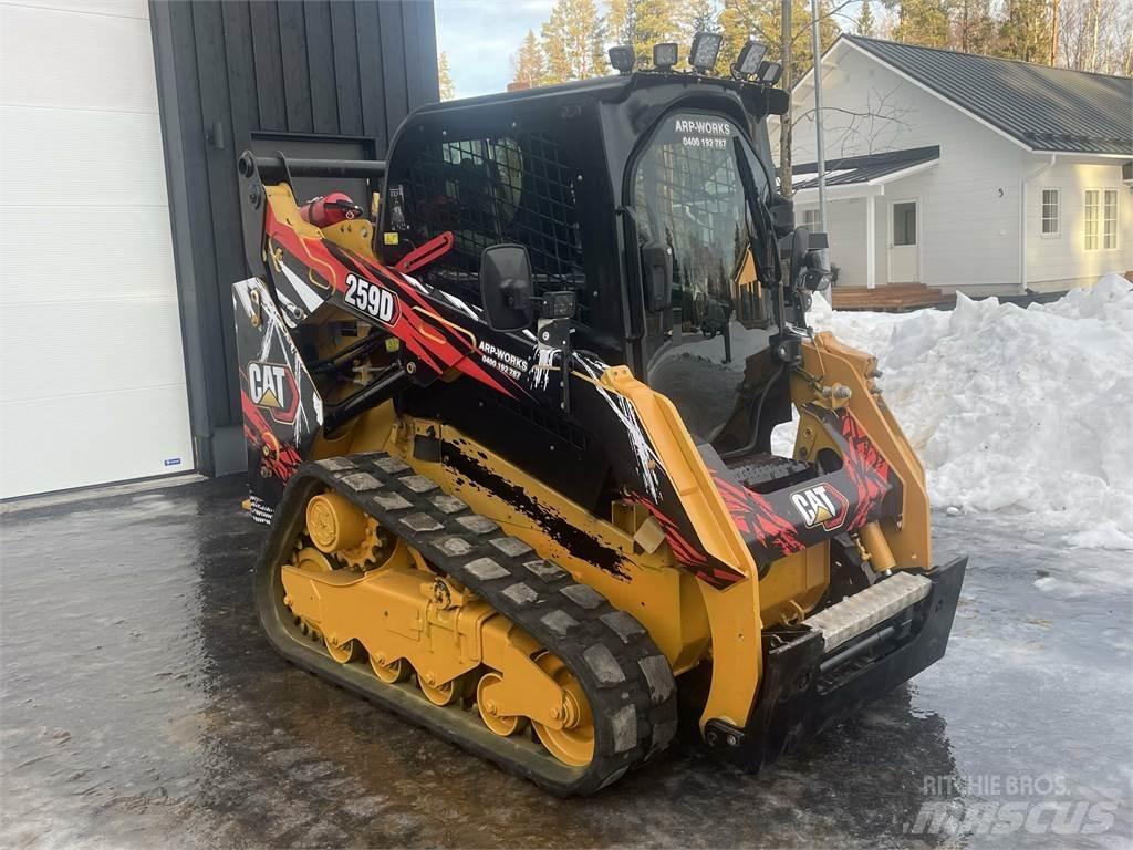 CAT 259D Smykem řízené nakladače