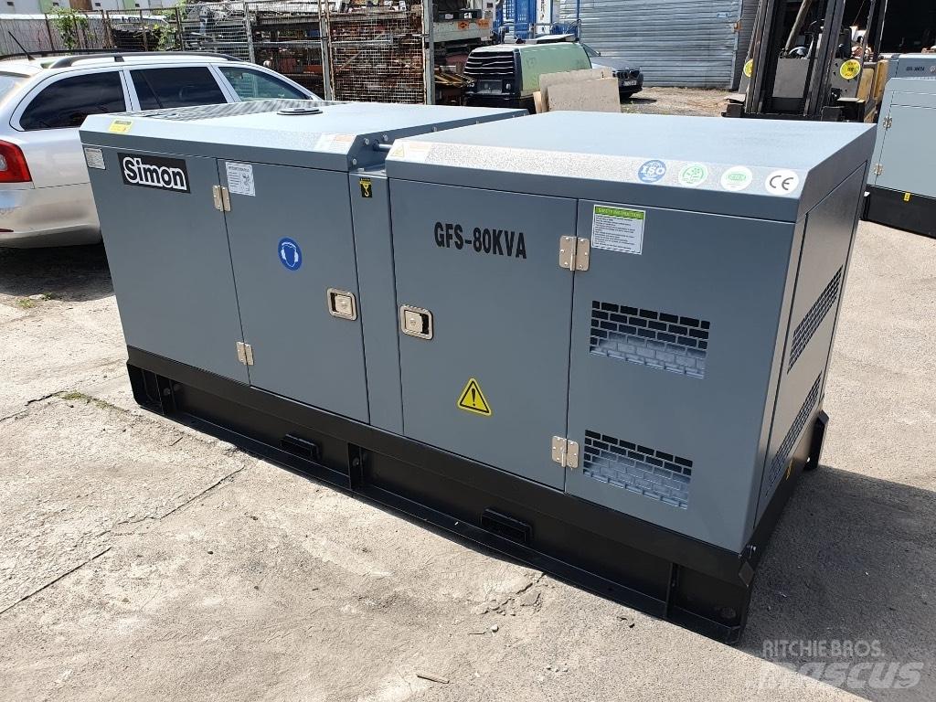 Simon 80KVA Naftové generátory