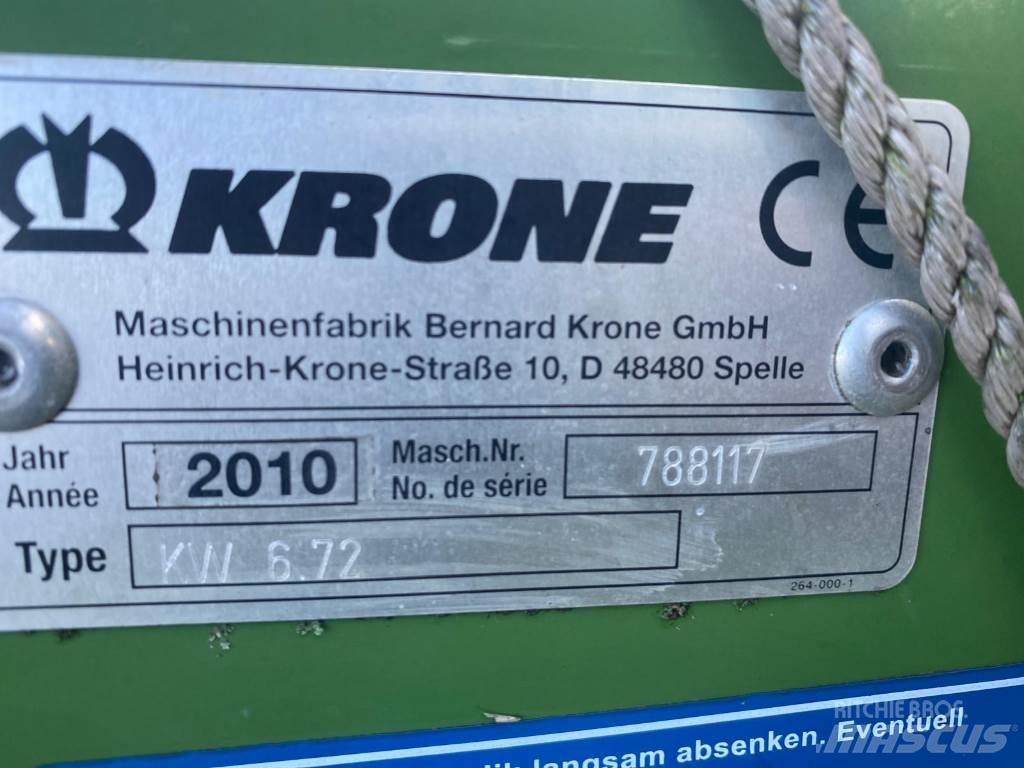 Krone KW6.72 Obraceče a shrabovače sena