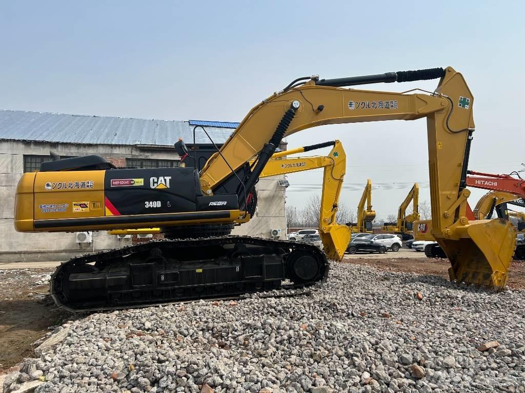 CAT 340 D2L Pásová rýpadla
