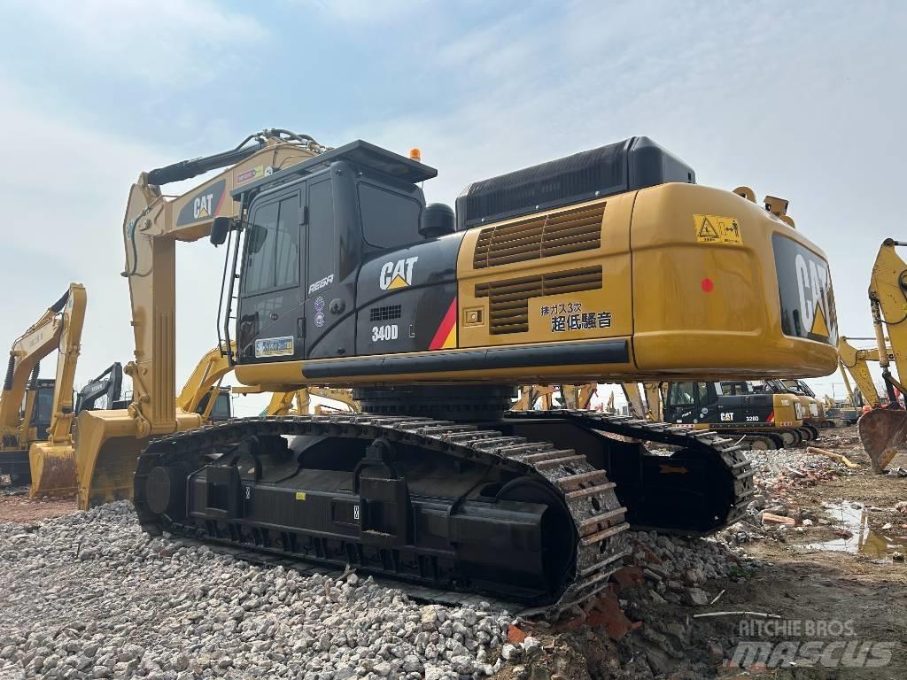 CAT 340 D2L Pásová rýpadla