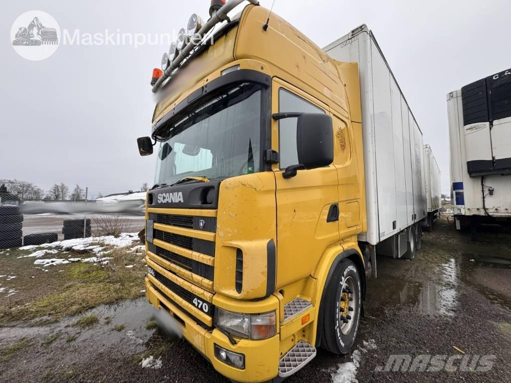 Scania R 124 Skříňová nástavba