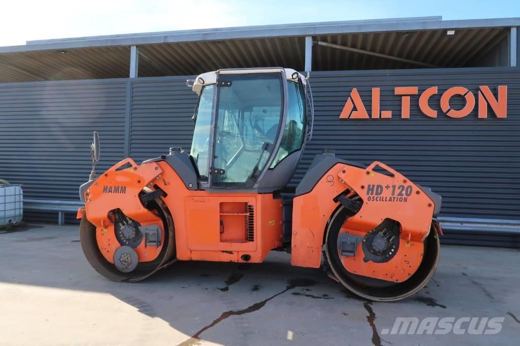 Hamm HD+ 120 VO Tandemové válce