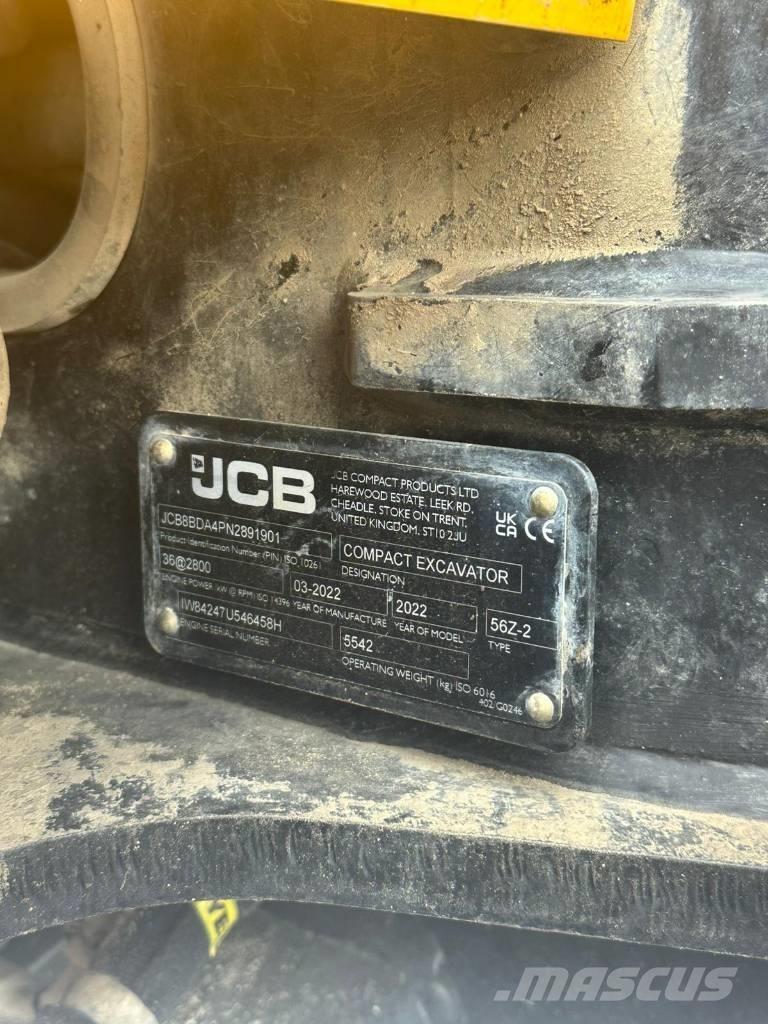 JCB 56 Z-2 Pásová rýpadla