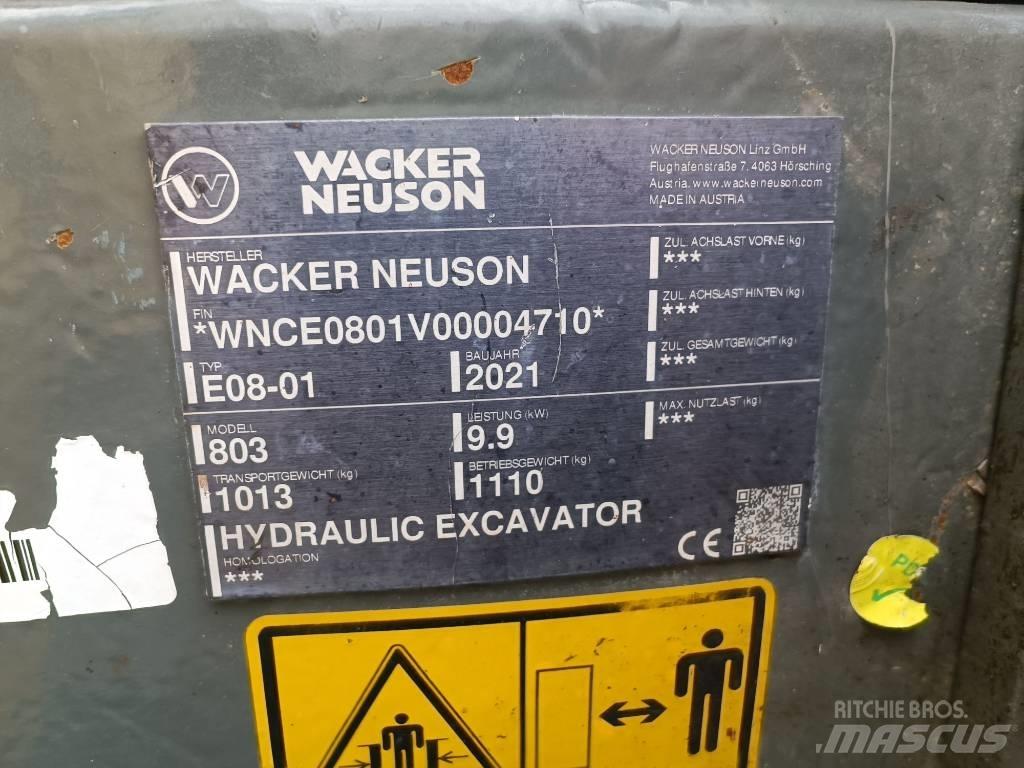Wacker Neuson 803 Pásová rýpadla