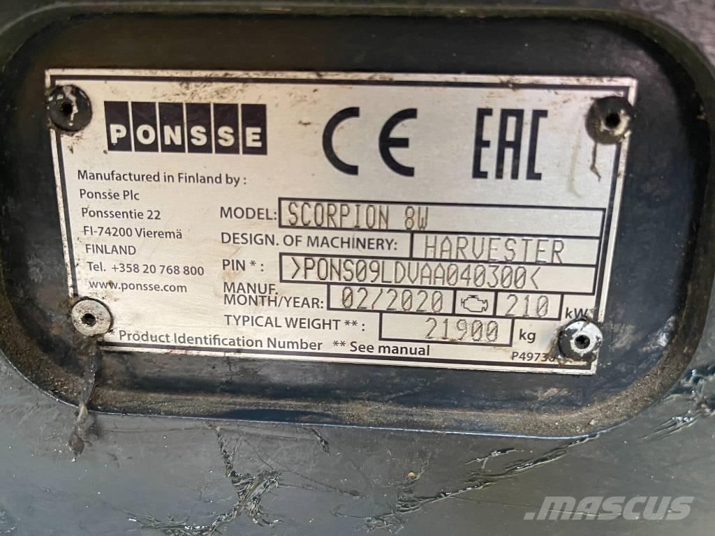 Ponsse Scorpion Harvestory