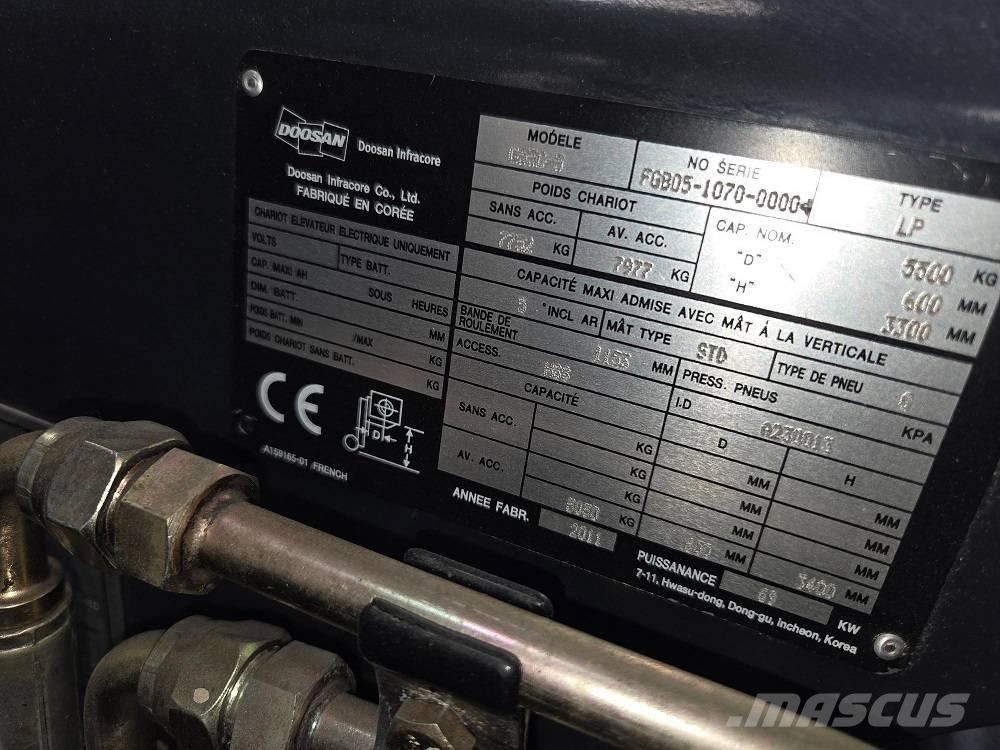 Doosan G 55 C-5 LPG vozíky