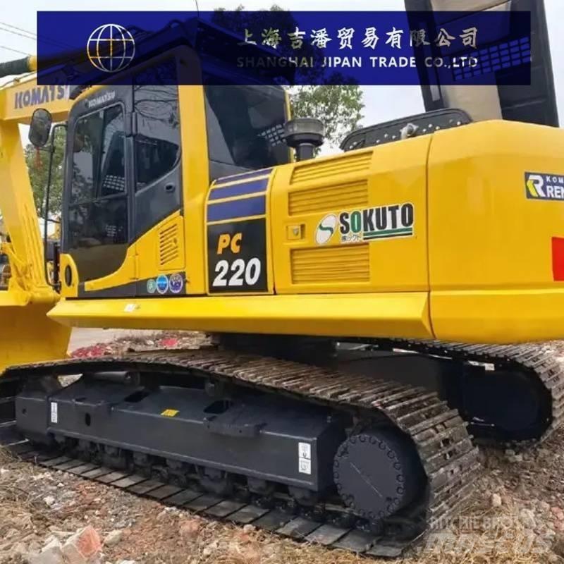Komatsu PC 220 Pásová rýpadla