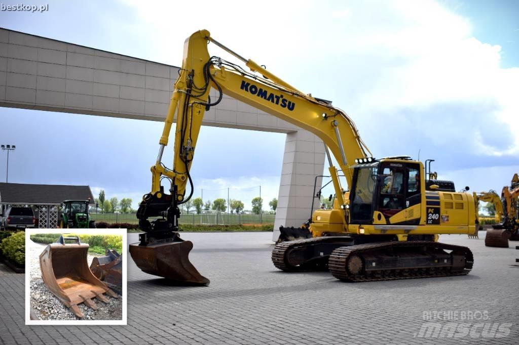 Komatsu PC240LC-11 Pásová rýpadla
