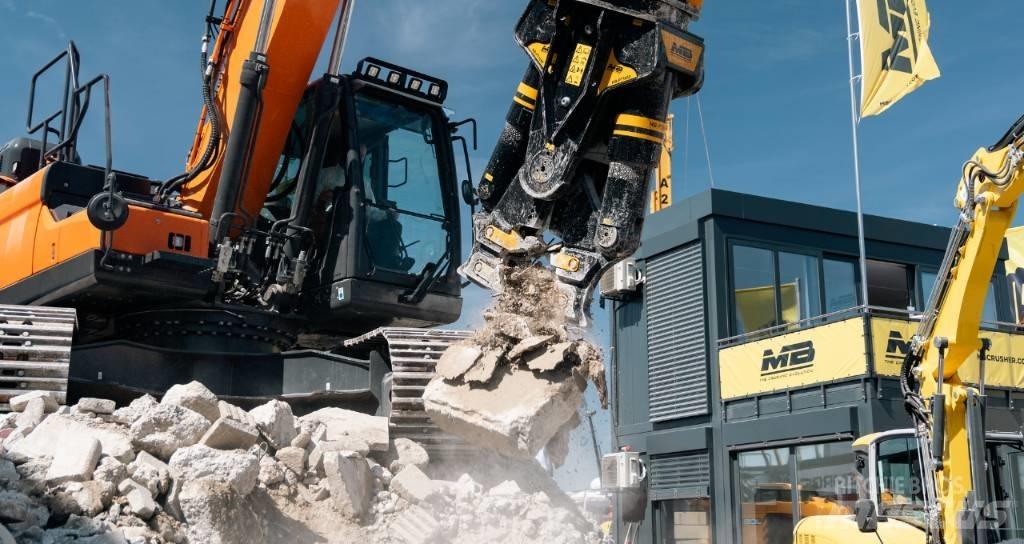 MB Crusher MB-P160 Ostatní komponenty