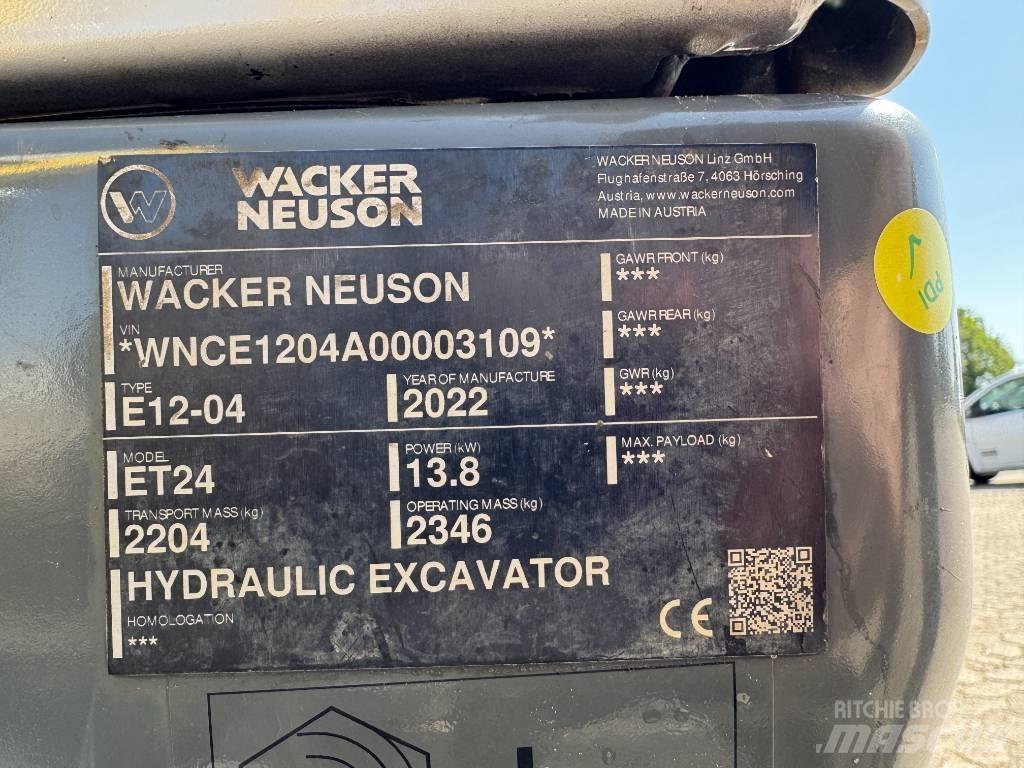 Wacker Neuson ET 24 Mini rýpadla < 7t