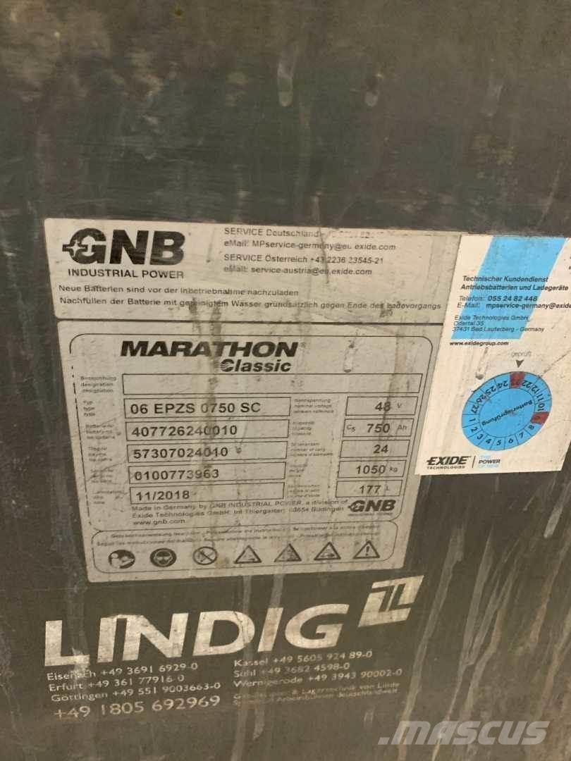 Linde E18L Akumulátorové vozíky