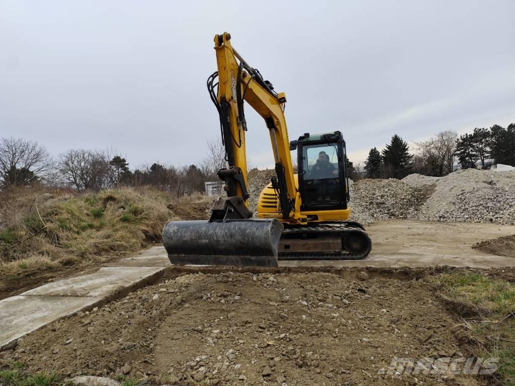 JCB 8085 Midi rýpadla 7t - 12t