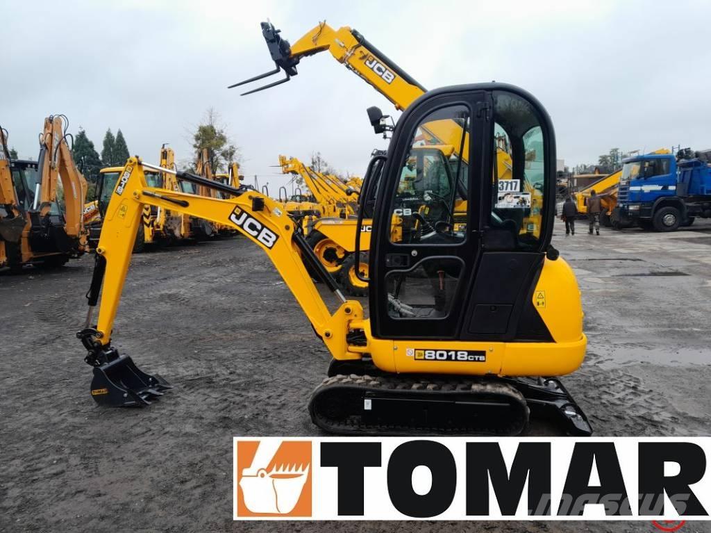 JCB 8018 CTS Mini rýpadla < 7t