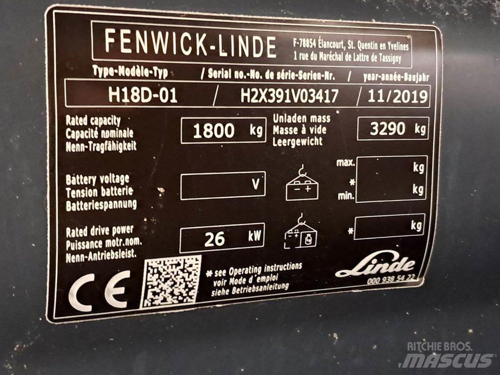Linde H18D-01 Dieselové vozíky