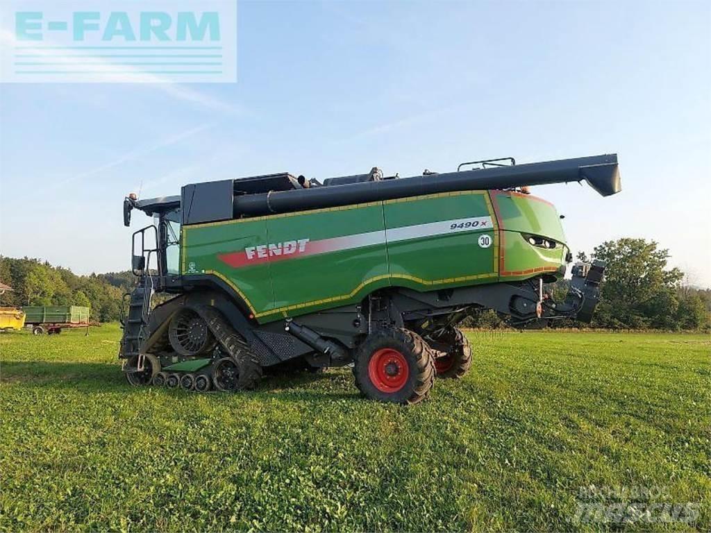 Fendt 9490 x Sklízecí mlátičky