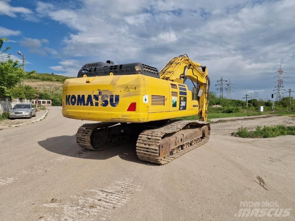Komatsu PC 360 Pásová rýpadla