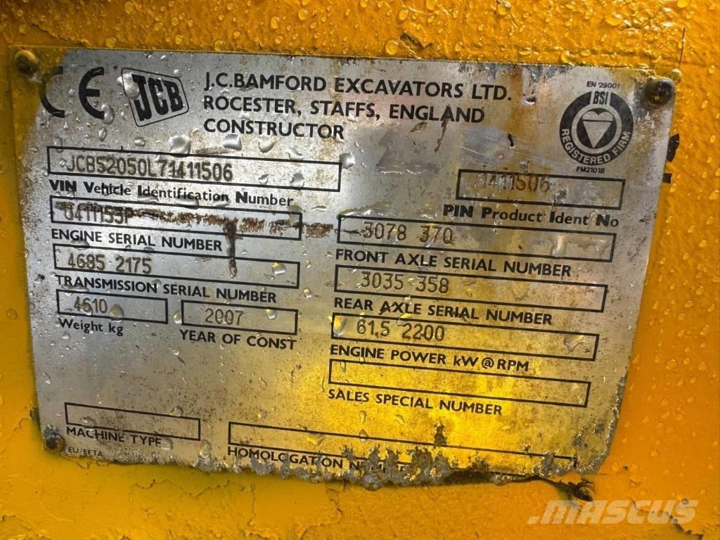 JCB 520-50 Teleskopické manipulátory
