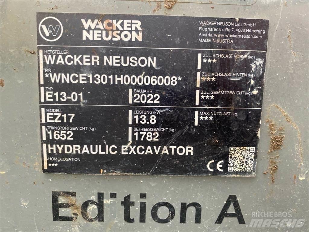 Wacker Neuson EZ17 Pásová rýpadla